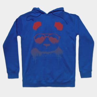 panda wearing glasses 2 Hoodie